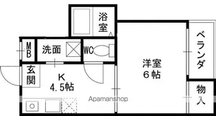 エトワールMTII【1階】の間取り