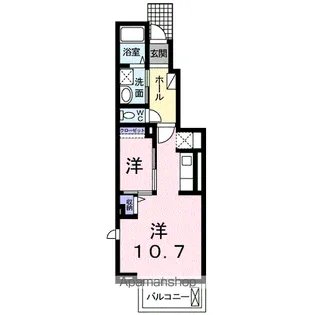 アストロ【1階】の間取り
