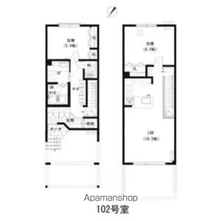 仮)ルミエール月寒東4ー16A棟【1階】の間取り
