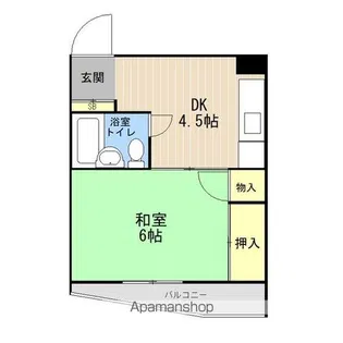 丸長ビル【3階】の間取り