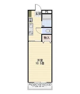 レジデンス南昭和【201号室】の間取り