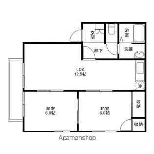 フォレスト・シローズ【103号室】の間取り