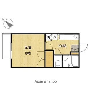 パークハイム松本【103号室】の間取り