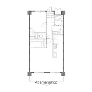 ハイムホワイツ【1C号室】の間取り