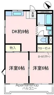 慈光レジデンス【2階】の間取り