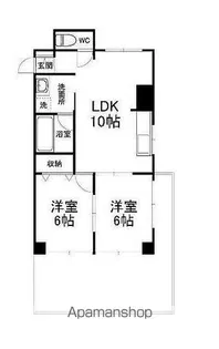ディアアルテ【3階】の間取り