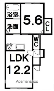 グラシアスSH【2階】の間取り