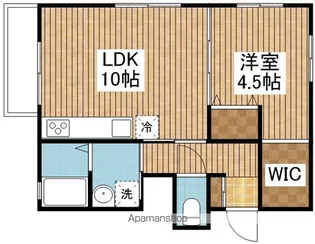 サンポートK【1階】の間取り