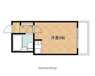 ビラ小松(小松2)【2階】の間取り