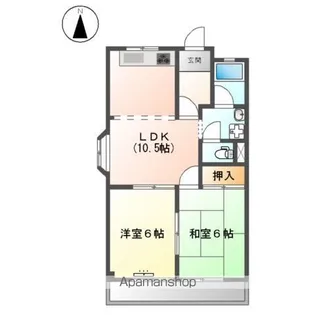 ヨーロピアンシティMO【302号室】の間取り