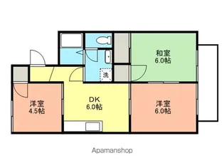 セジュールヒガシⅠ【1階】の間取り
