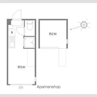 東京都杉並区西荻南1丁目【アパート】の間取り