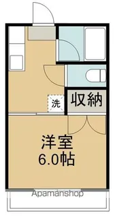 コーポ石井【2階】の間取り