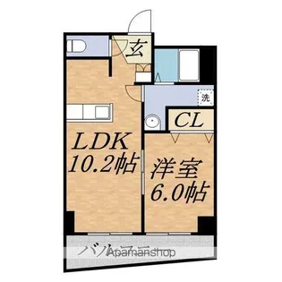 エクリュ【3階】の間取り
