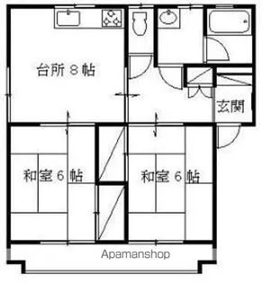 第一高橋ビル(草津新町2丁目)【3階】の間取り