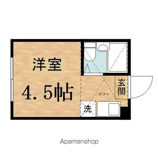 KTコーポラス【2階】の間取り
