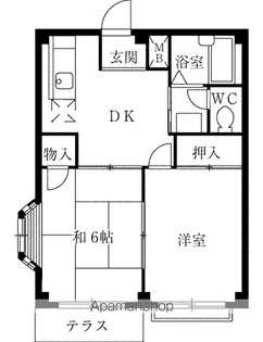 WELCOME HOME【2階】の間取り