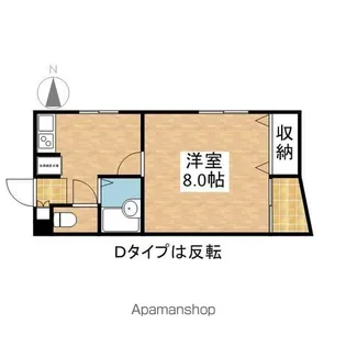 アビニヨン千種【2階】の間取り