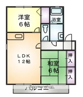 リシェス舞の里【2階】の間取り