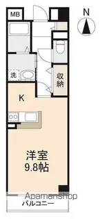 フロレスタシエロ【3階】の間取り