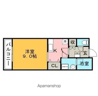 ミホコーポ【105.号室】の間取り