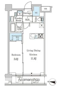 ジオエント中野弥生町【3階】の間取り