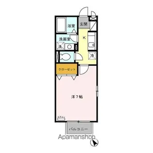 ロックウェル八千代台【2階】の間取り