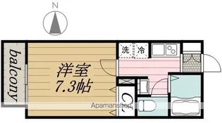 ブライトコート【3階】の間取り