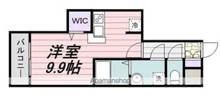 ツリーデン松戸Ⅱ【2階】の間取り