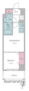 ドゥーエ二子新地【2階】の間取り
