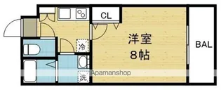 リヴィアス大阪EAST【4階】の間取り