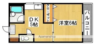サンシャインミゾベ【3階】の間取り