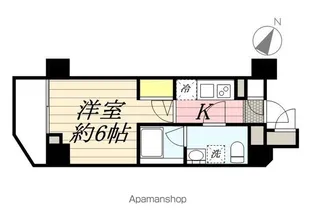 メインステージ松戸【2階】の間取り