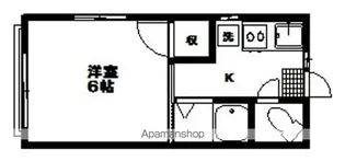 メゾン川内A棟【1階】の間取り