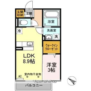 セジュール南仙北【2階】の間取り