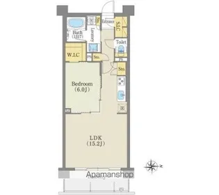 アデグランツ藤が丘【4階】の間取り