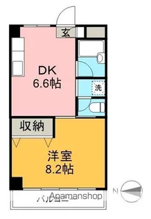 池本マンション【5階】の間取り