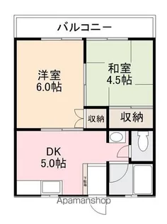 メロディハイム【2階】の間取り