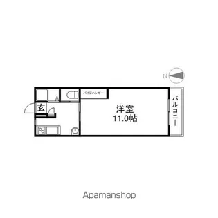 フジマンション【101号室】の間取り