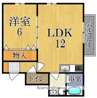 RETOUR UMEDA【1階】の間取り
