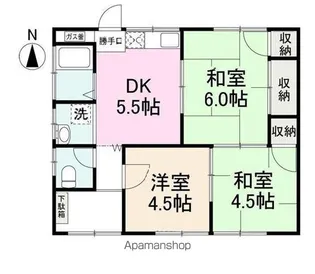 香川県高松市太田上町【一戸建】の間取り