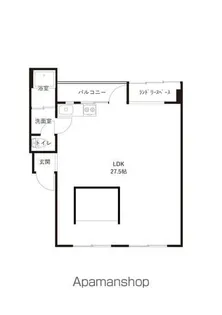 IDEAL SOUTH【503号室】の間取り