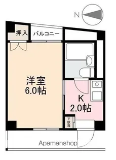 コーポ昭和【3階】の間取り