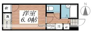 エクセル八幡山【1階】の間取り