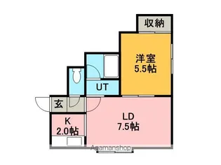 セコンズ7【2階】の間取り