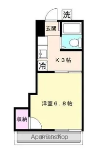 イズミ第二【3階】の間取り