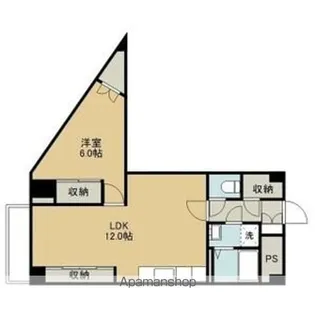 コーポエクセルショール【9階】の間取り