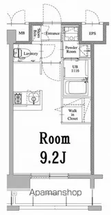 エンクレスト天神LARK【5階】の間取り