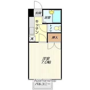 サンホープヒロ【103号室】の間取り