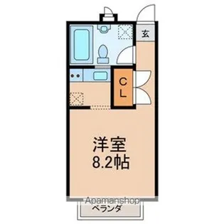 CASA YOZO【7号室号室】の間取り
